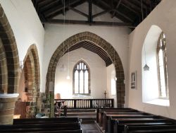 Ashby Puerorum Lincolnshire St Andrew interior looking east