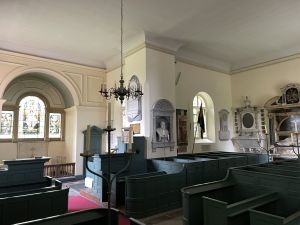 Stratfield Saye Hampshire St Mary interior looking east