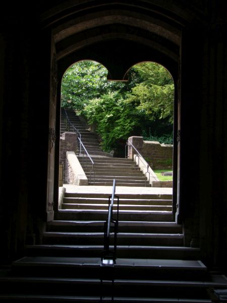 llandaff west door